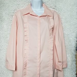 SALE!! Women long sleeve button down top